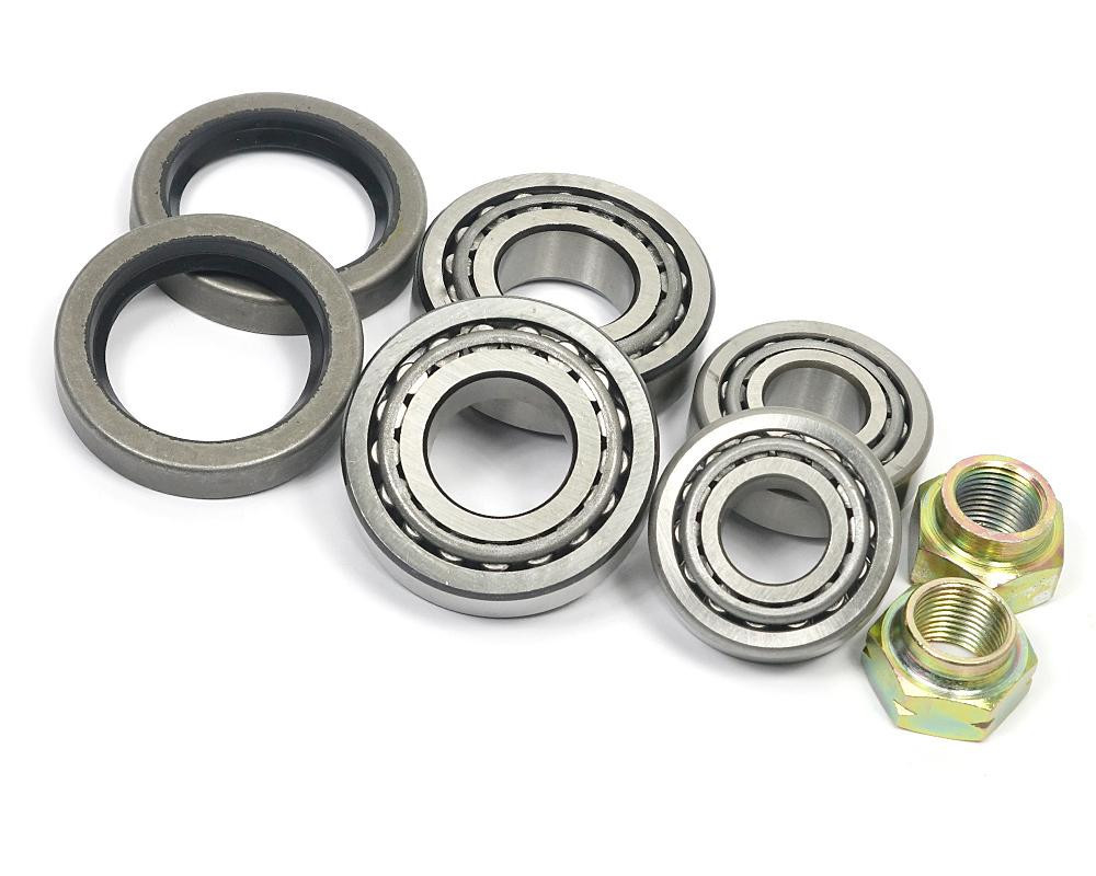 Front wheel bearing kit FIAT 124 Spider, Sport Coupe, Spider 2000 and Pininfarina 1966, 1967, 1968, 1969 ,1970, 1971, 1972, 1973, 1974, 1975, 1976, 1977, 1978, 1979, 1980, 1981, 1982, 1983, 1984, 1985 Auto Ricambi BG8-400, 40000780, 4009067, 14044871, 14044171, 4171631, 4096104