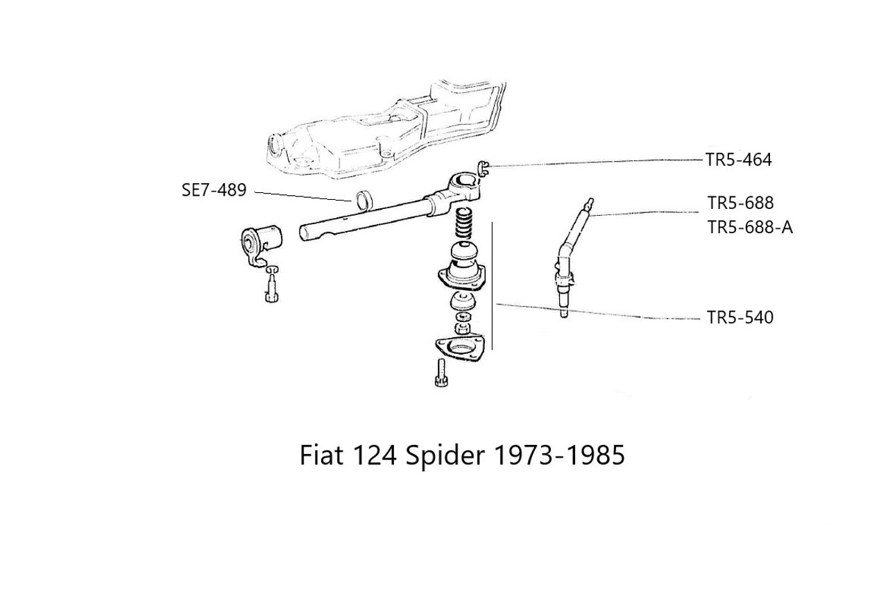 Shifter Lower Lever - 1973-85