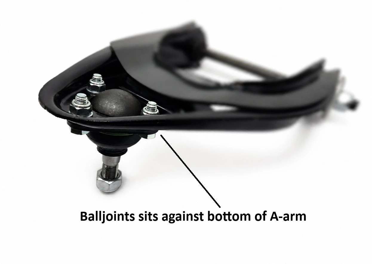 Upper ball joint  FIAT 124 Spider, Sport Coupe, Spider 2000 and Pininfarina - 1966-1985  