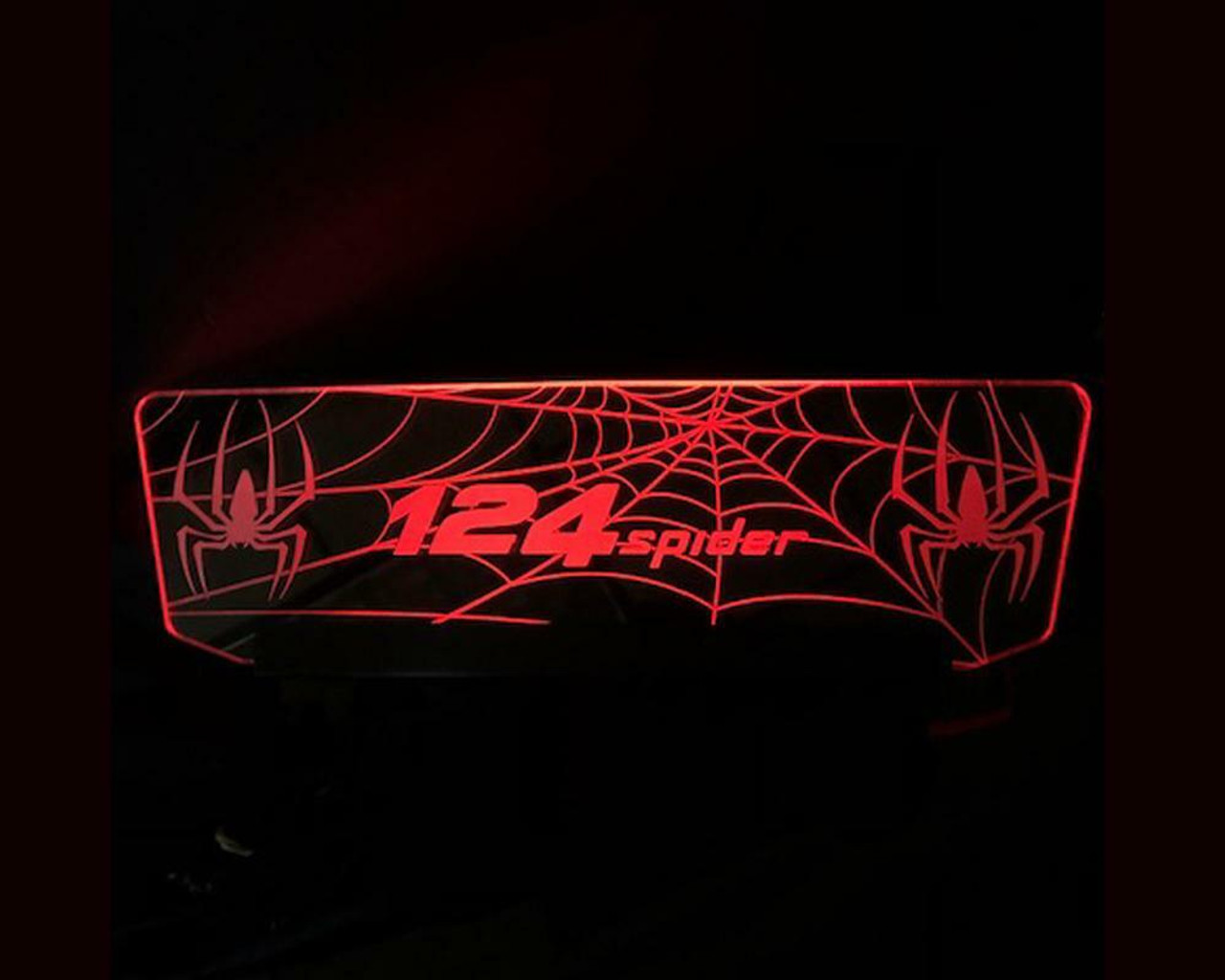2017-on 124 Spider Wind Deflector - Illuminated
