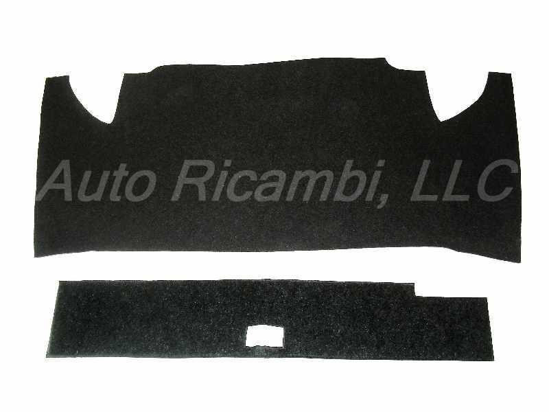 Trunk carpet set FIAT Spider 2000 and Pininfarina - 1979-1985