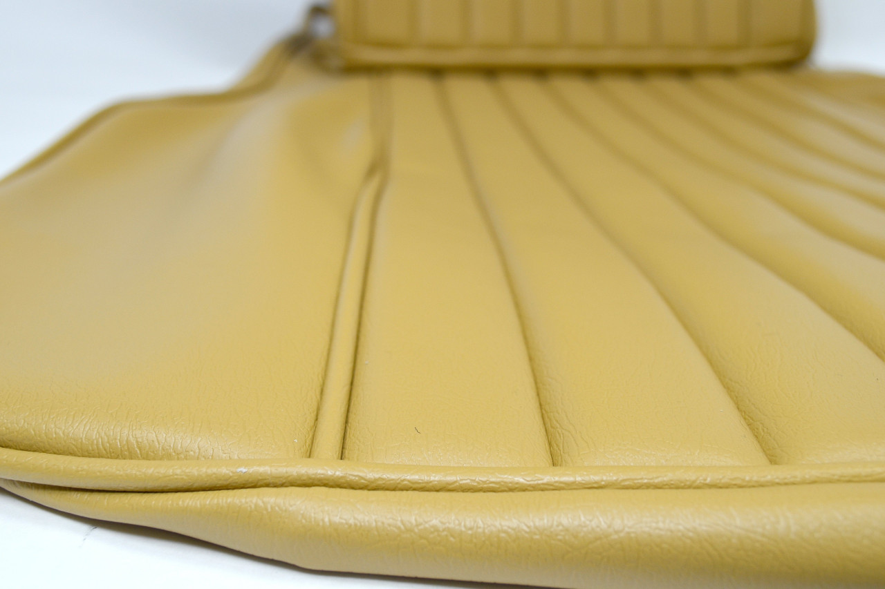 Tan or beige vinyl front and rear upholstery kit FIAT 124 Spider - 1966-1978  -  Auto Ricambi,  RI9-436