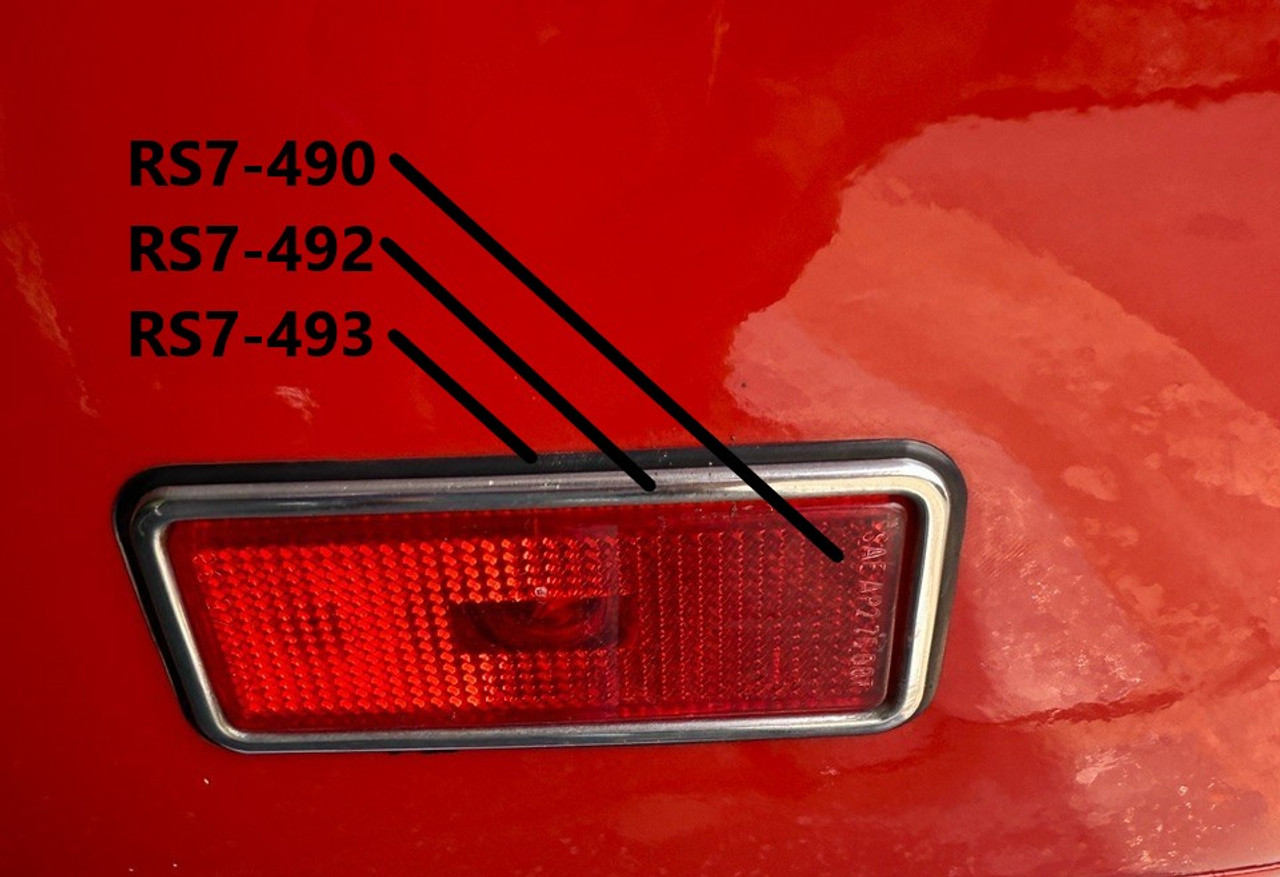 Stainless Steel Side Marker Surround - 1979-85