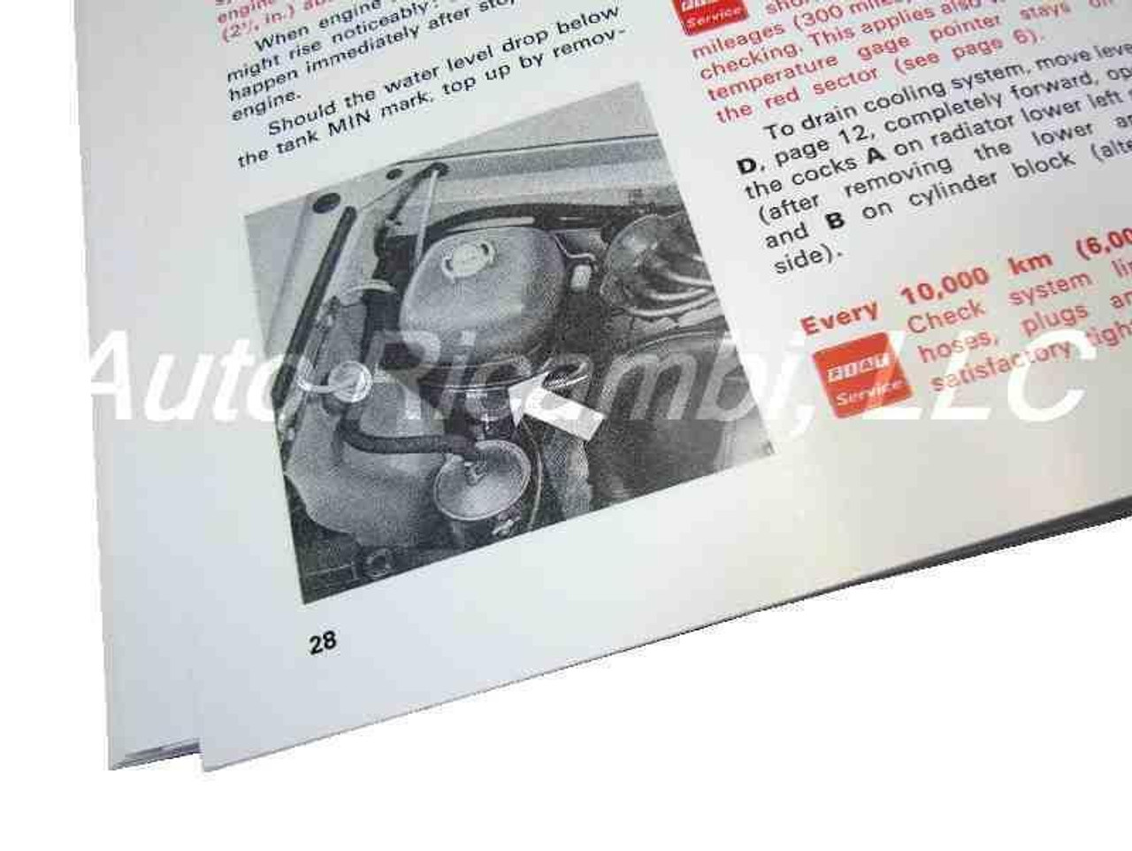 Owners Manual - 1972
