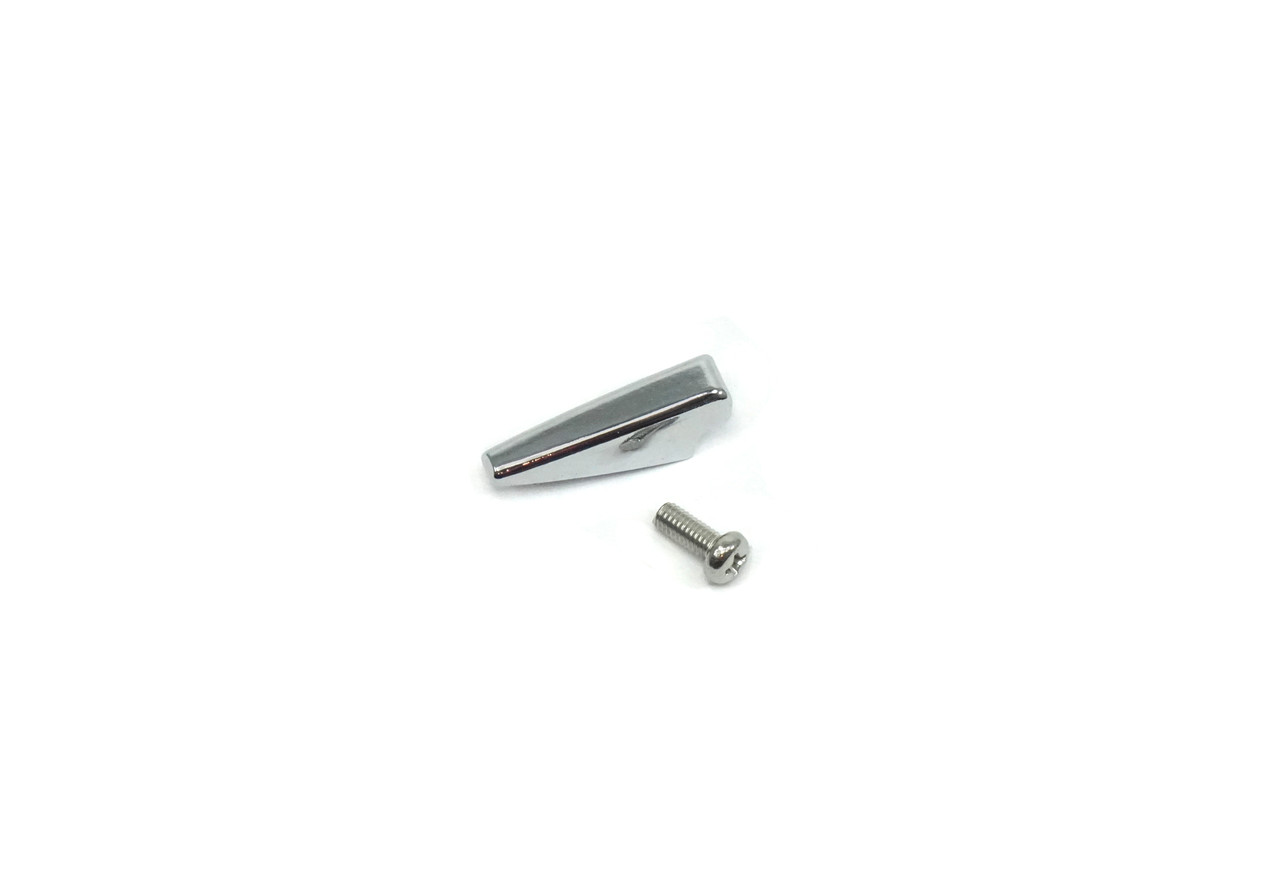 Fuel lid or gas filler door chrome handle FIAT 124 Spider, Spider