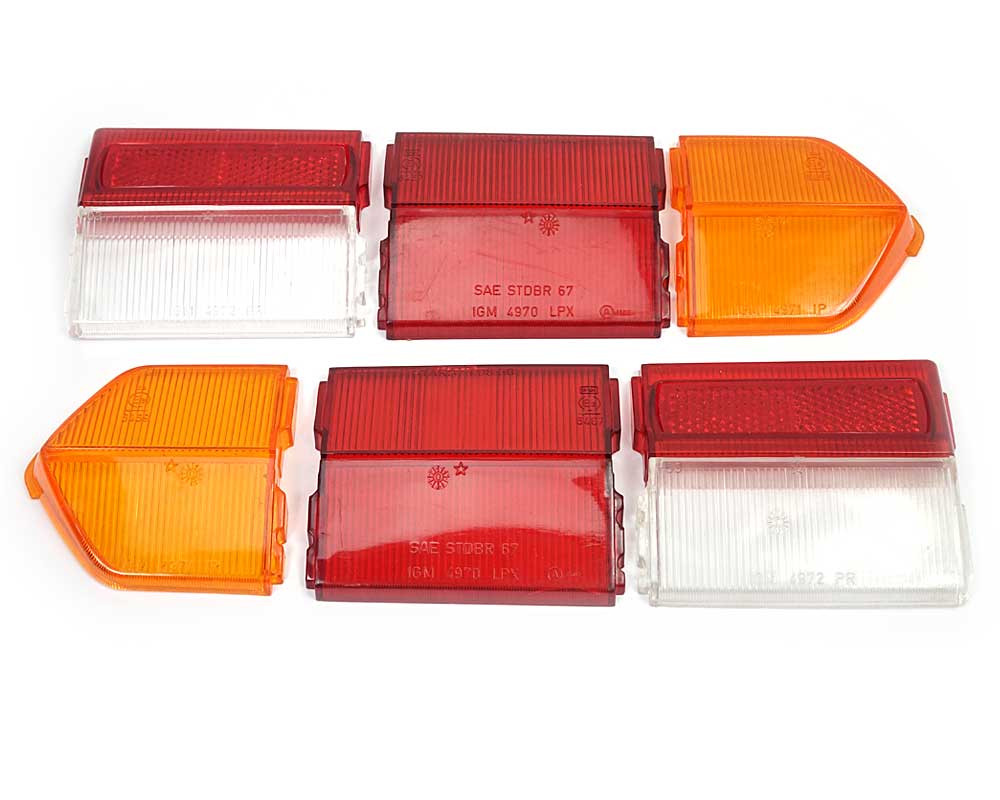 Sport Coupe Tail Light Lens Set - 1967-69