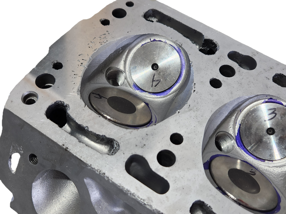 FIAT 124 Spider 2000 remanufactured cylinder head imperfect Auto Ricambi