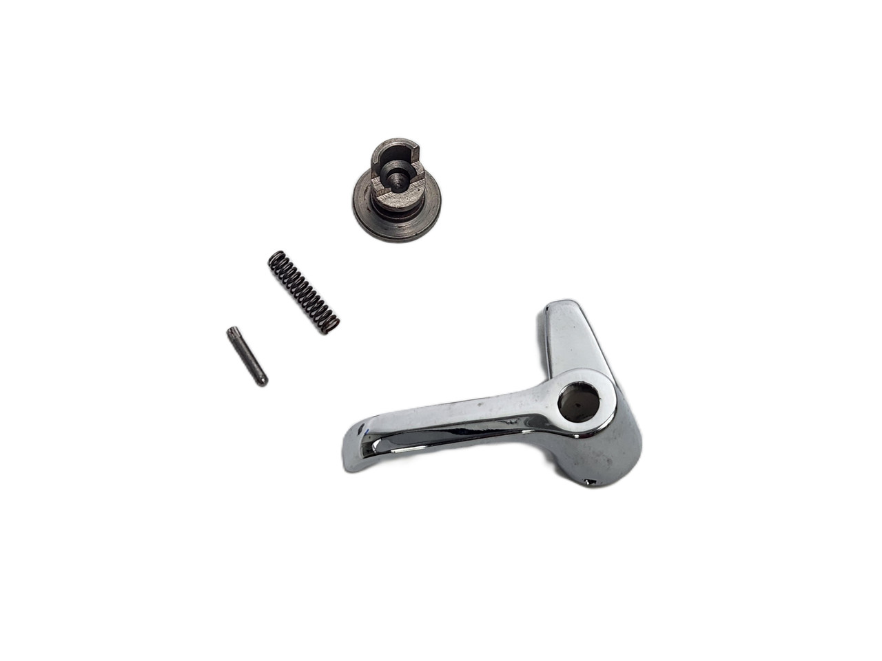 Right window latch assembly - 124 Spider 1968-78 (missing button) FIAT 124 Spider - 1968-1978 1903140