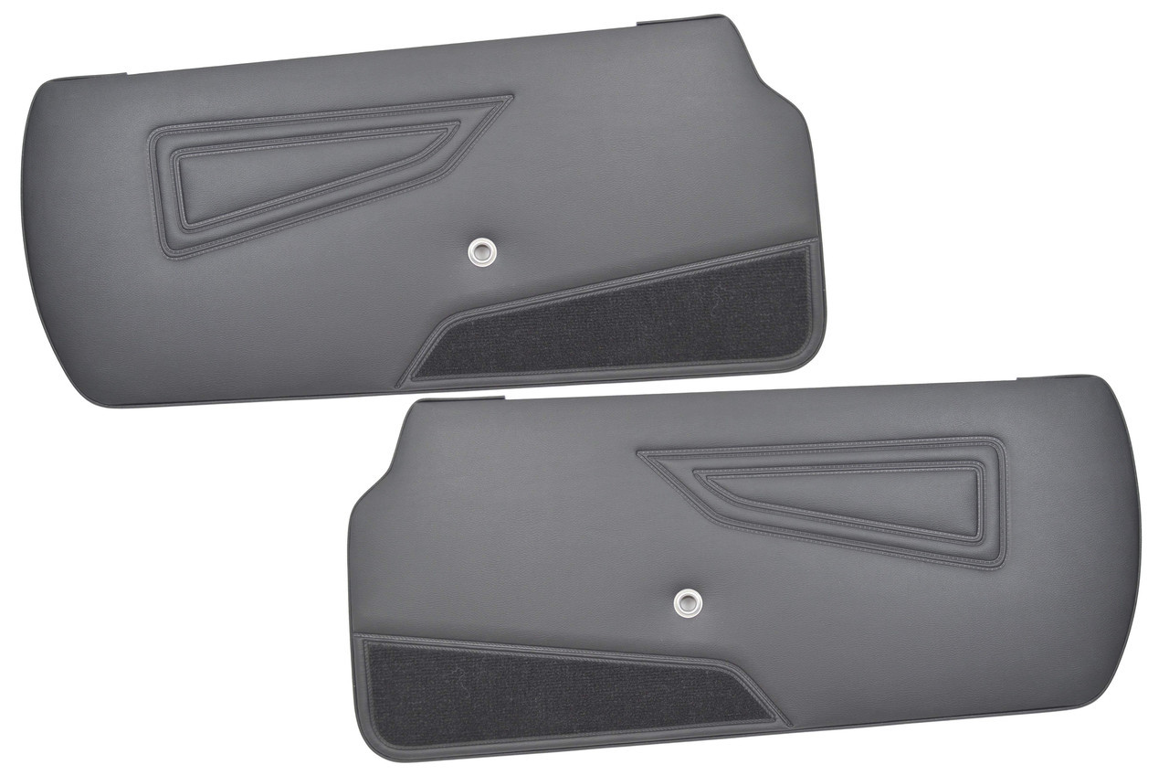 Black Lower Door Panel Pair - 1979-85