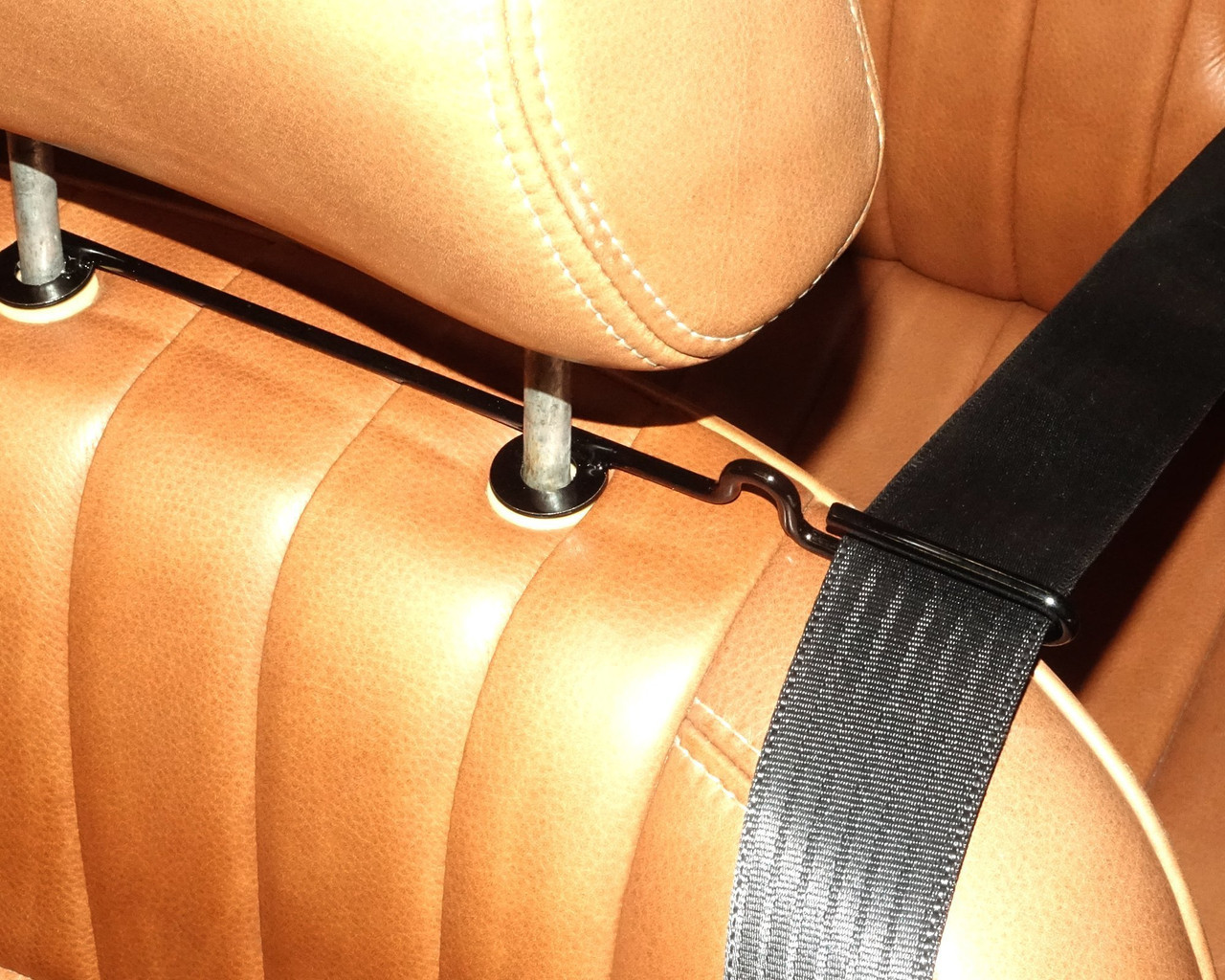 Beige Automatic 3-point safety belt Fiat 124 Sedan Special New Seatbelt