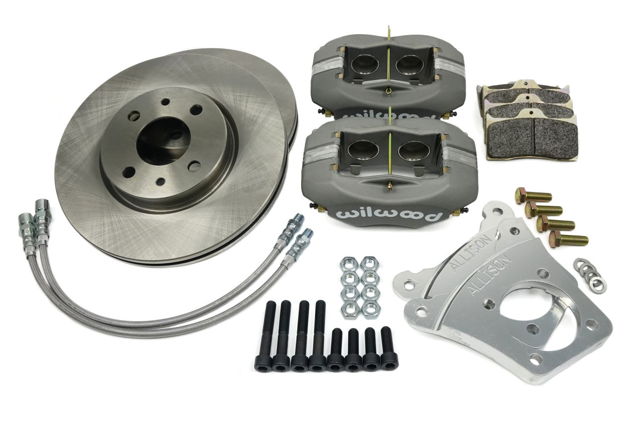 Wilwood big brake caliper kit with vented (10.25") brake rotors
FIAT 124 Spider, Sport Coupe, Spider 2000 and Pininfarina - 1966-1985 - Auto Ricambi