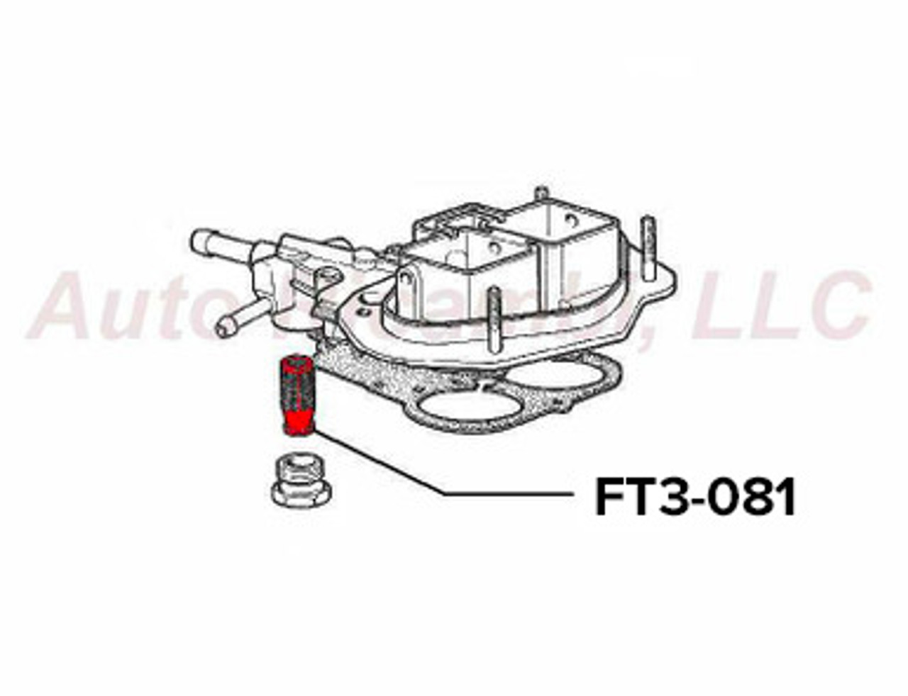 Carburetor fuel screen or filter
FIAT 124 Spider, Spider 2000 and Pininfarina - 1975-1980 (Carbureted)
FIAT 124 Sport Coupe -1975
 - Auto Ricambi
FT3-081, 9919725