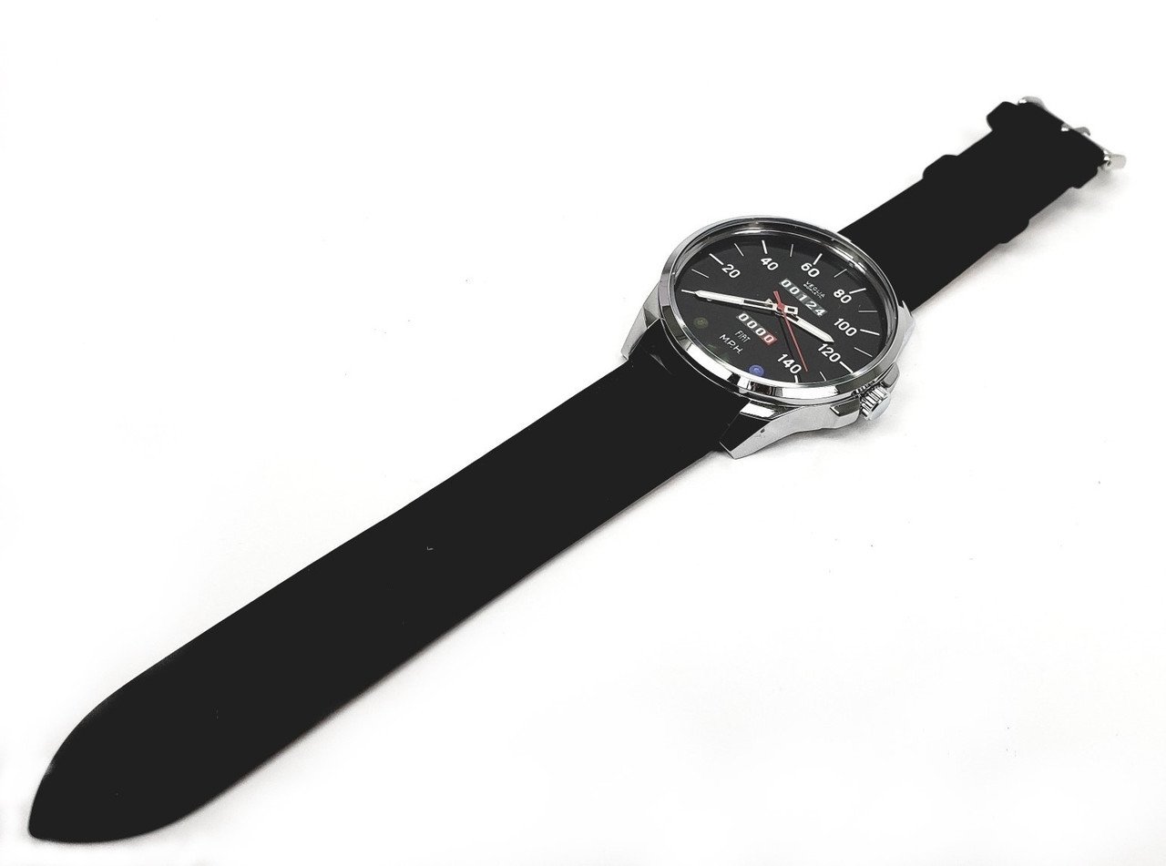 Custom Watch with 124 Spider Speedometer Face