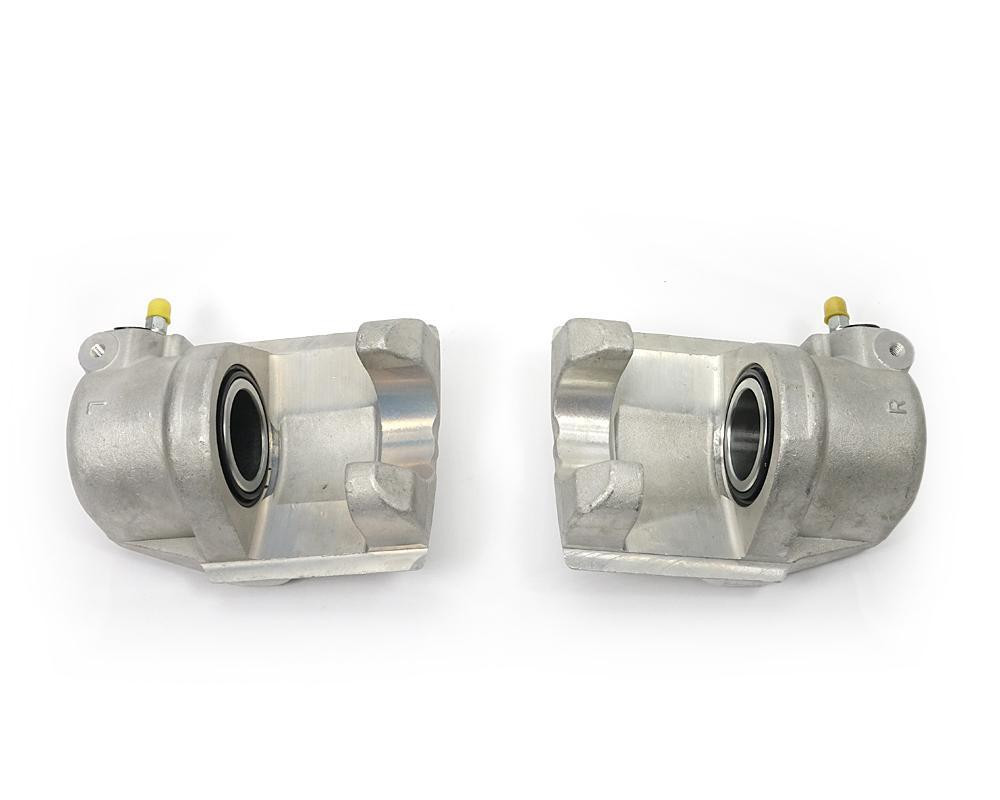 New front driver and passenger side (left & right) brake caliper set FIAT 124 Spider, Spider 2000 and Pininfarina - 1966, 1967, 1968, 1969 ,1970, 1971, 1972, 1973, 1974, 1975, 1976, 1977, 1978, 1979, 1980, 1981, 1982, 1983, 1984, 1985 (except Pininfarina 1985 1/2) FIAT 124 Sport Coupe - 1967-1975 FIAT and Bertone X1/9 - 1979-1988 Auto Ricambi BR2-430-K, 790328, 790329, 4299772, 4299773