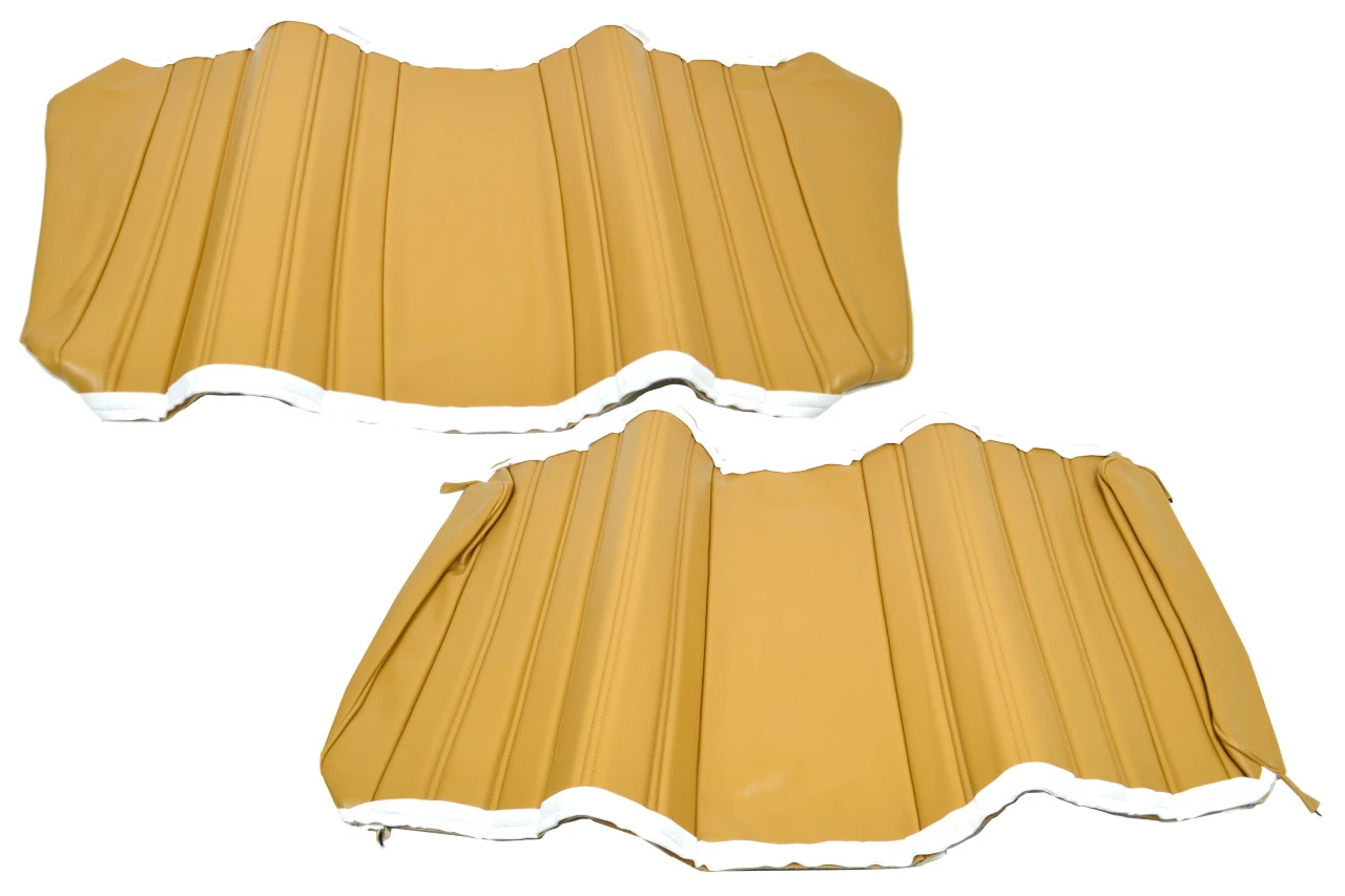 Tan or beige vinyl front and rear upholstery kit FIAT Spider 2000 - 1979-1982  -  Auto Ricambi, RI9-420