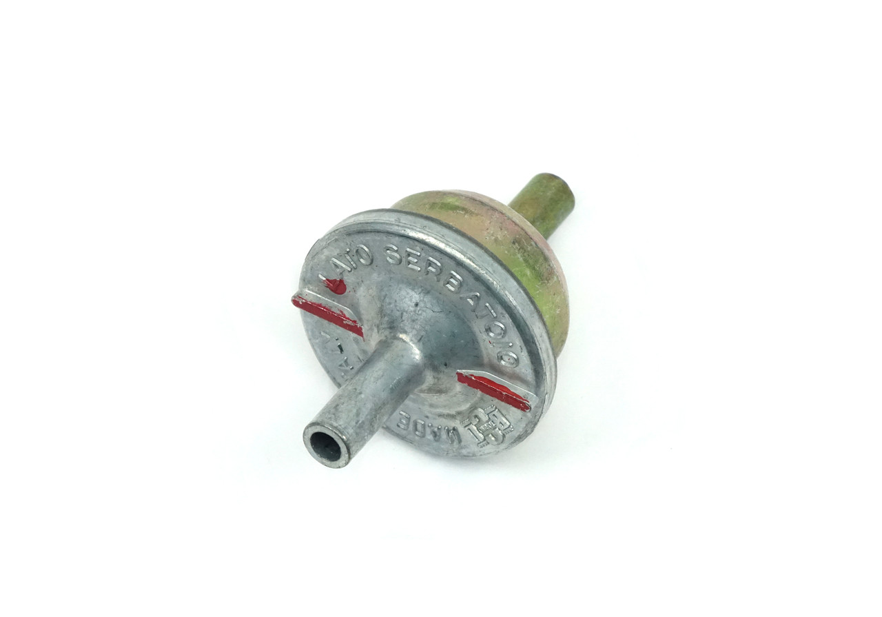 Fuel vapor check valve - NOS
FIAT 124 Spider - 1978-1985
FIAT X1/9 - 1978-1988
- Auto Ricambi
FU0-088, 7532468 4388570 4468971