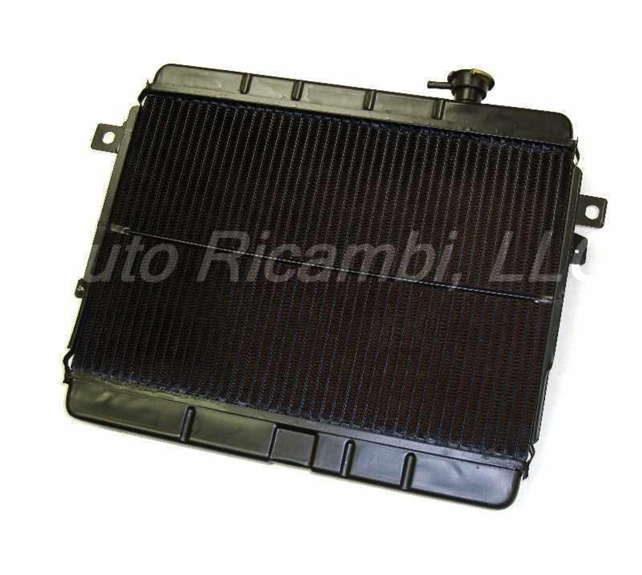 New copper core radiator
FIAT Spider 2000 and Pininfarina - 1980-1985 with Bosch fuel injection and manual transmission (1995cc)
- CO1-422, 5973613, 4442440
 - Auto Ricambi