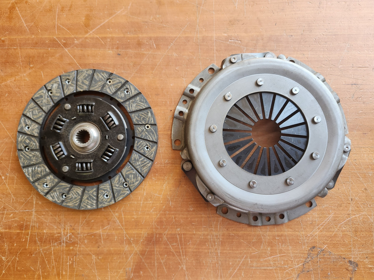 FIAT X1/9 clutch disc and pressure plate 1500