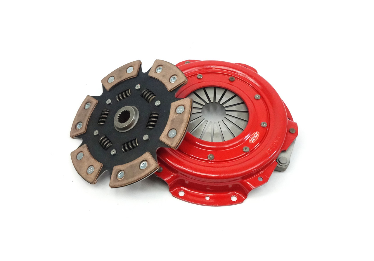 High performance racing clutch kit with puck style disc
FIAT 124 Spider, Sport Coupe, Spider 2000 and Pininfarina - 1971-1985 (1608, 1592, 1756, and 1995cc)
CL1-485-Z, 
- Auto Ricambi