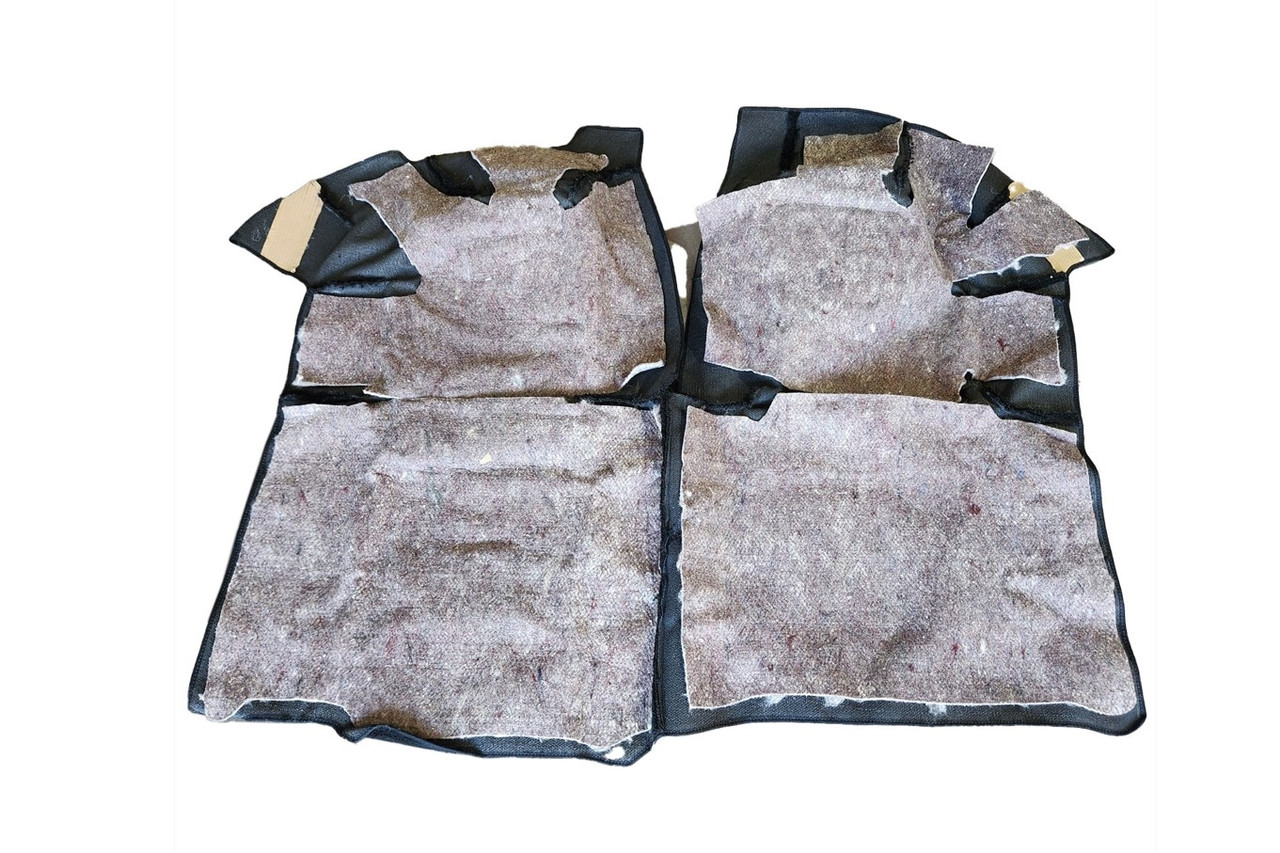 Black loop carpet set FIAT and Bertone X1/9 - 1974-1988