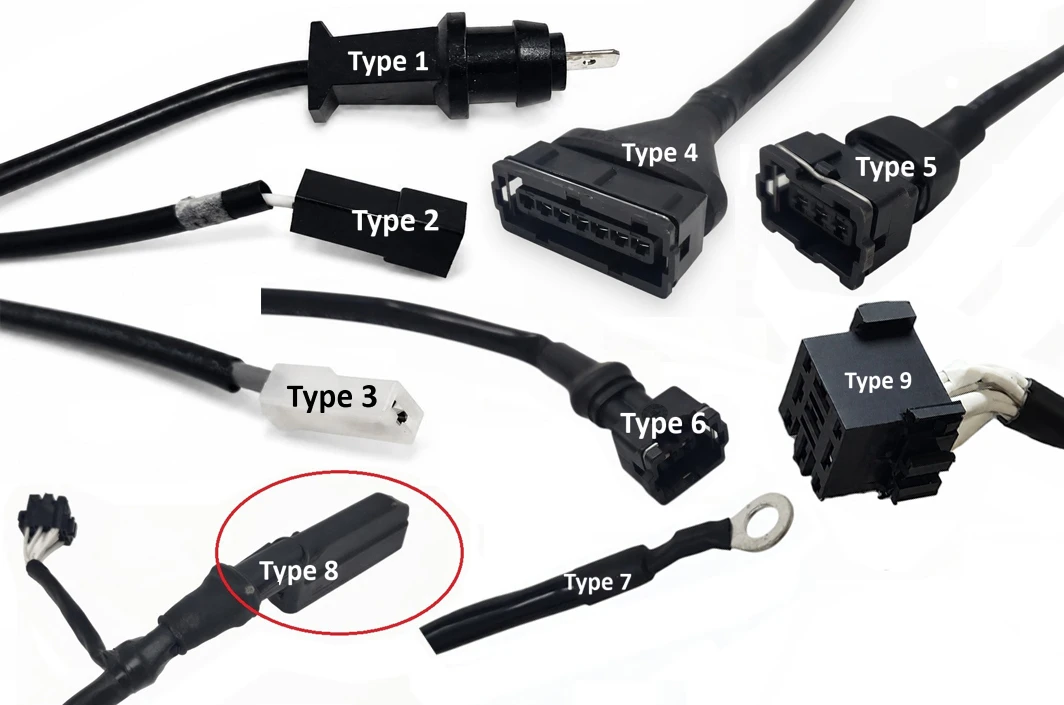 Reproduction Bosch L-Jet fuel injection electronic control harness FIAT Spider 2000 and Pininfarina - 1980-1985 (with Bosch fuel injection)  -  Auto Ricambi,  FI3-430