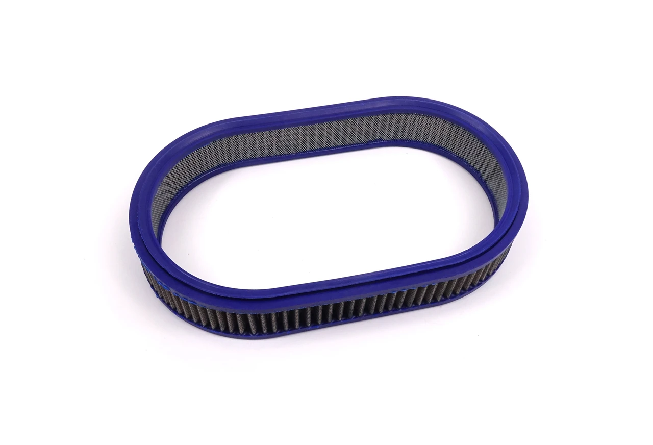Performance washable air filter element FIAT 124 CSA Abarth 1972-74 with dual IDF carburetors  -  Auto Ricambi, 4371577 4238482 4238402, FT1-480, WIX 42113 Fram CA340A, CA3126