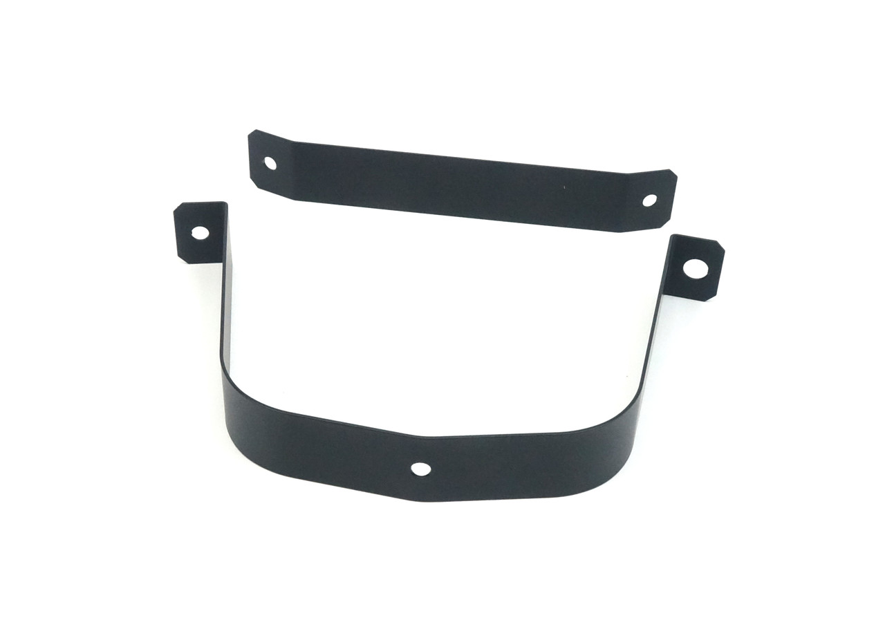 Bracket set for coolant overflow bottle FIAT 124 Spider, Spider 2000 and Pininfarina - 1966-1985 (Except 1985 1/2 with pressurized bottle)  FIAT 124 Sport Coupe - 1967-1975  -  Auto Ricambi, CO6-420, 4137385 and 4137386