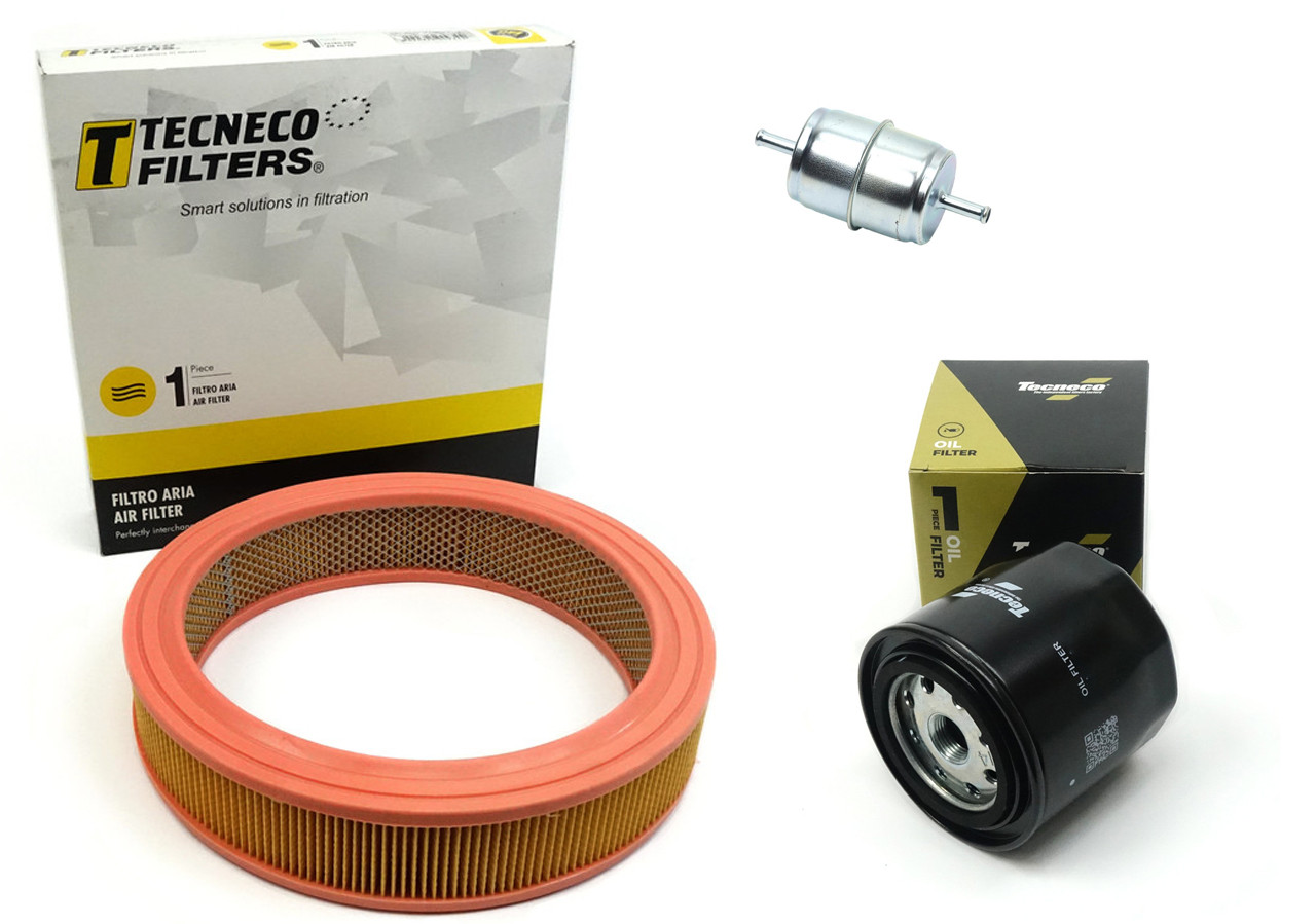 Filter Kit FIAT 124 Spider - 1979-1980 Carbureted  -  Auto Ricambi, FT9-080, 4412668, 4323062, 311, 4434791, 4469396, 4469397