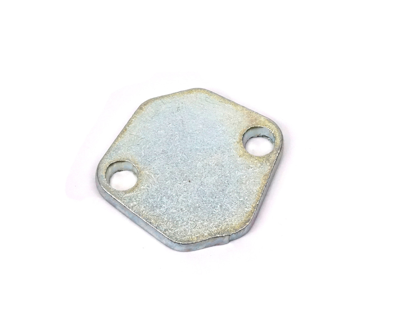 Steel mechanical fuel pump block off plate FIAT 124 Spider, Sport Coupe and Spider 2000 and Pininfarina 1966-1985  -  Auto Ricambi, FU7-421
