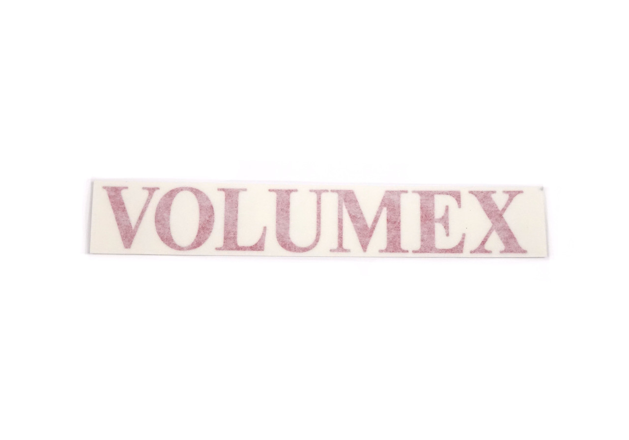 Red VOLUMEX decal FIAT Volumex Spider - 1983-1985  -  Auto Ricambi, RS0-280,