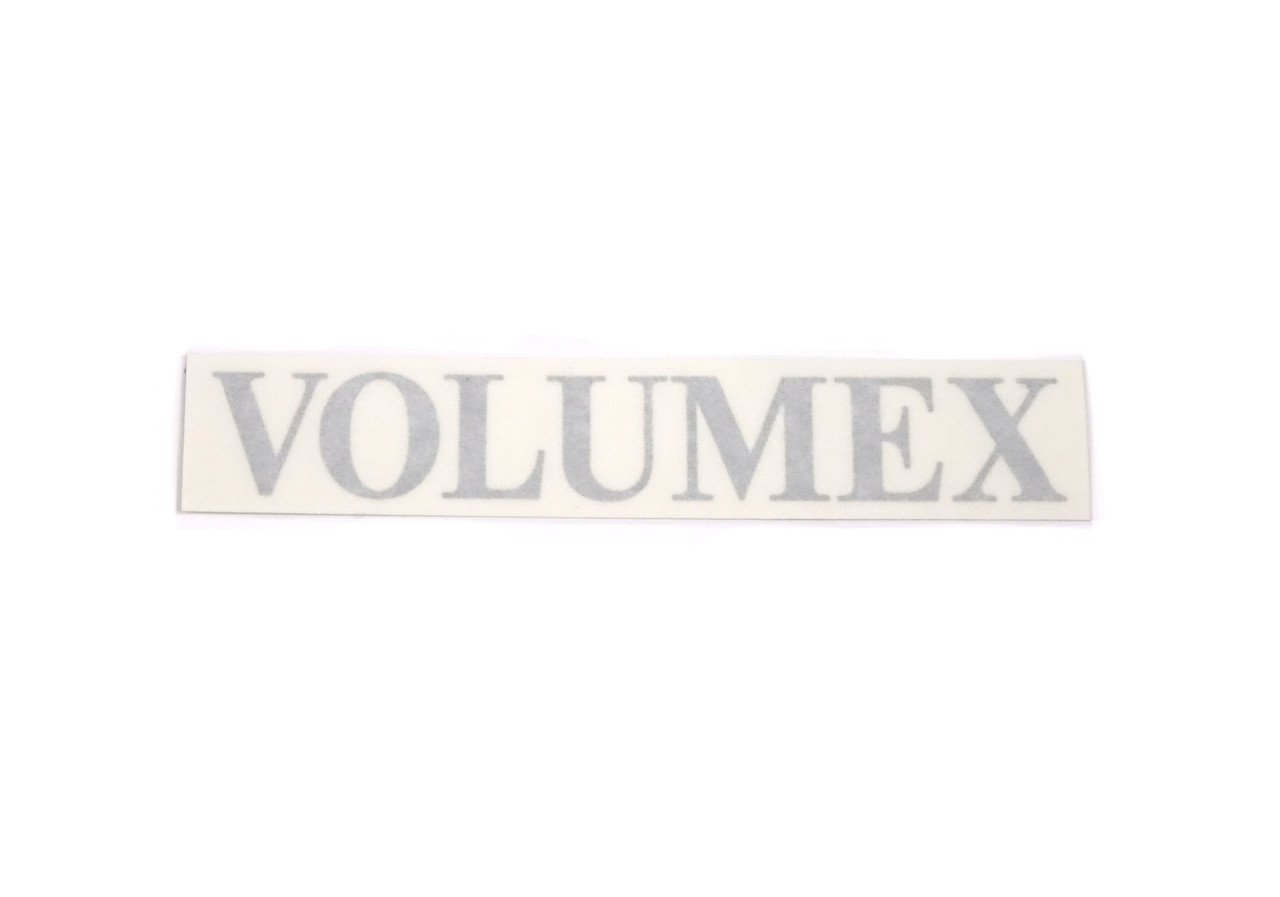 Silver VOLUMEX decal FIAT Volumex Spider - 1983-1985  -  Auto Ricambi, RS0-282 