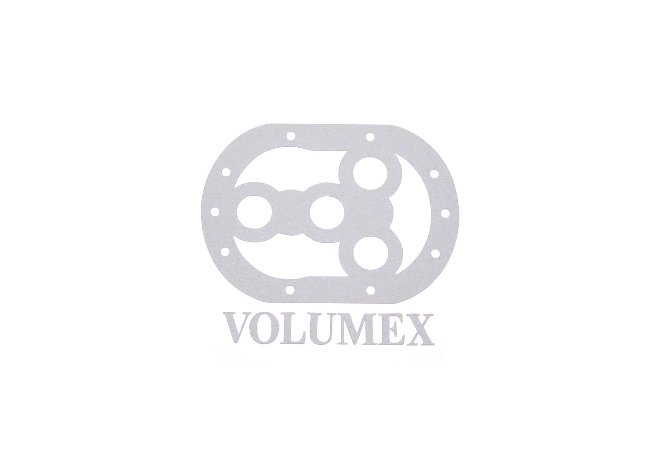 Silver Volumex logo decal FIAT Volumex Spider - 1983-1985  -  Auto Ricambi, RS0-286