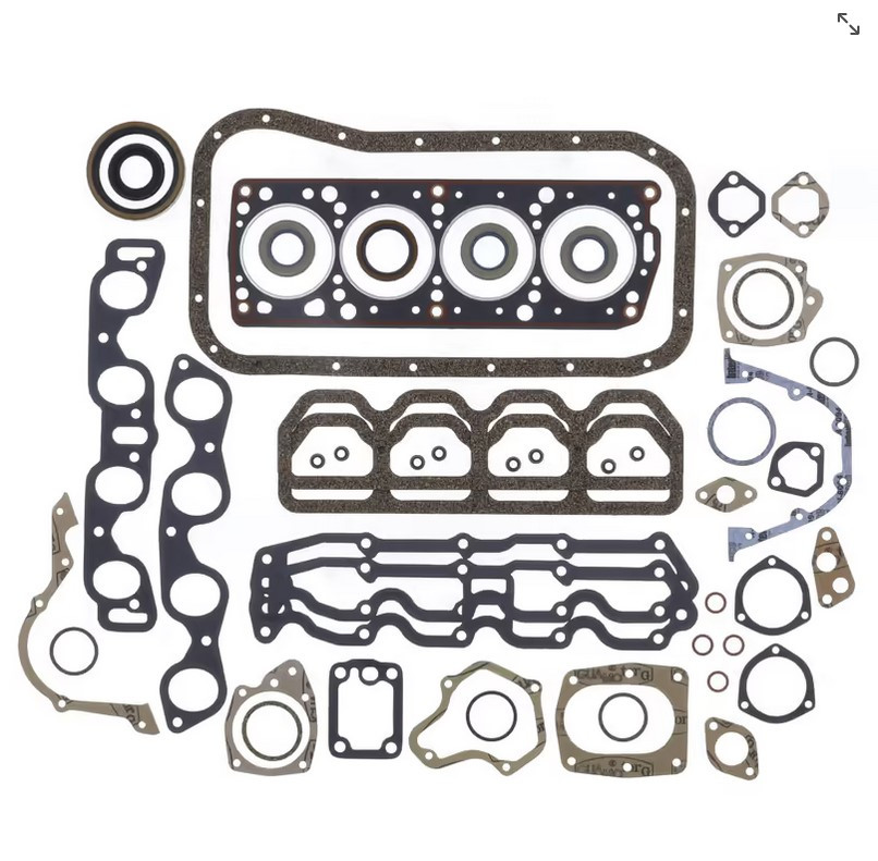 Complete engine gasket set FIAT 124 Spider and Sport Coupe - 1973 (1592cc only)   -  Auto Ricambi, GA6-494