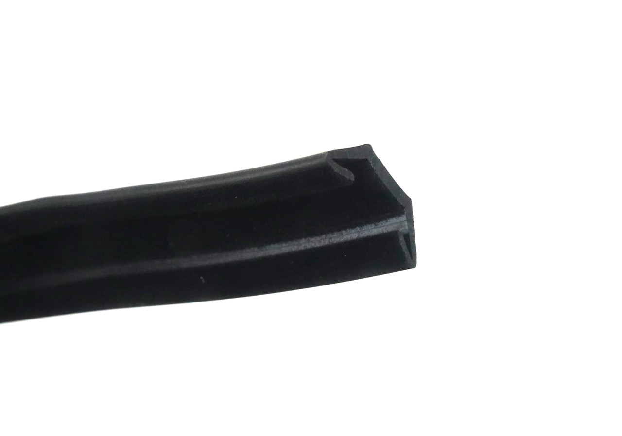 Door glass vertical channel felt 