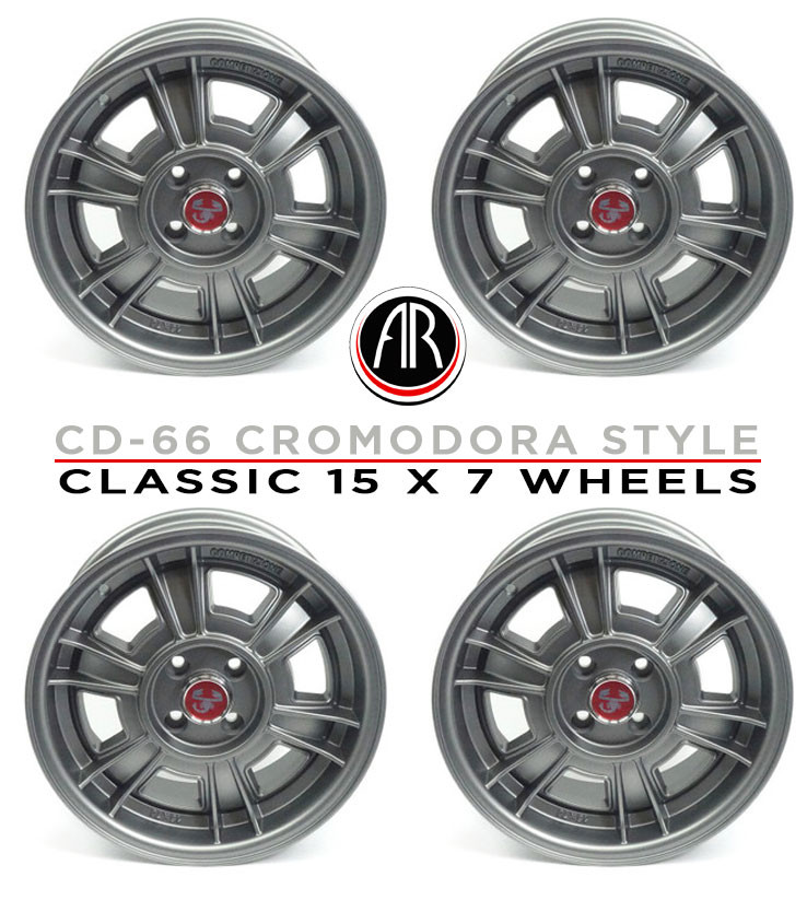Sportiva CD-66 style wheel - Set of 4 FIAT 124 Spider
