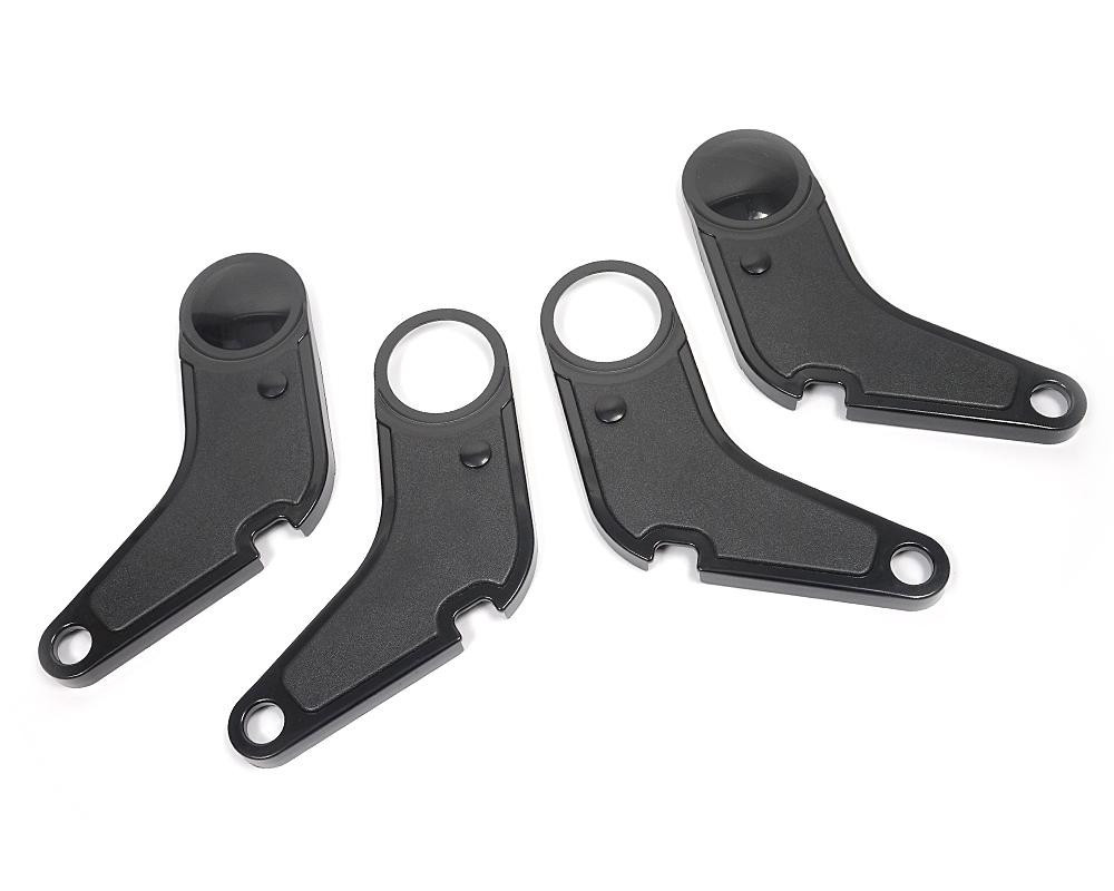 Seat mechanism cover set - left and right FIAT 124 Spider - 1966-1978 FIAT 124 Sport Coupe - 1967-1975  -  Auto Ricambi, RI9-490, 4272875