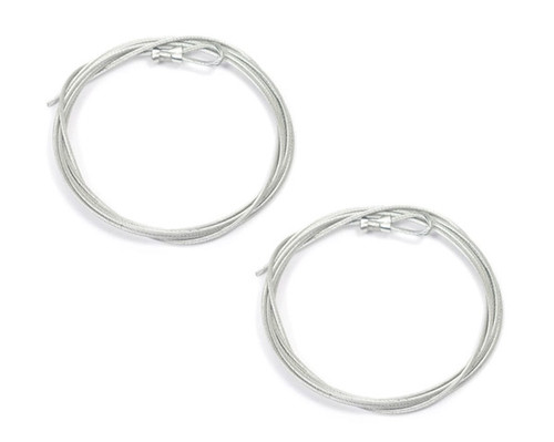 Convertible top side cable pair FIAT 124 Spider, Spider 2000 and Pininfarina - 1966-1985  -  Auto Ricambi, RE5-409, 1903082, 1903083, 1446068005