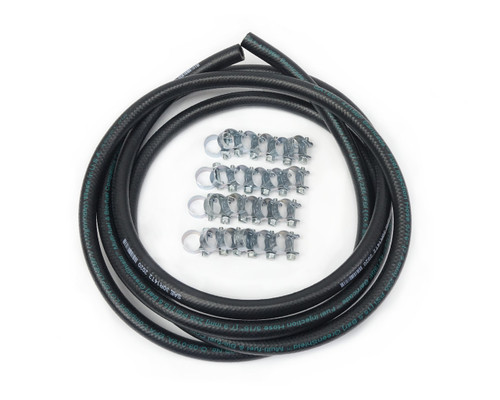 High pressure fuel injection hose and clamp kit - Auto RicambiFIAT Spider 2000 and Pininfarina - 1980, 1981, 1982, 1983, 1984, 1985 (with Bosch fuel injection)