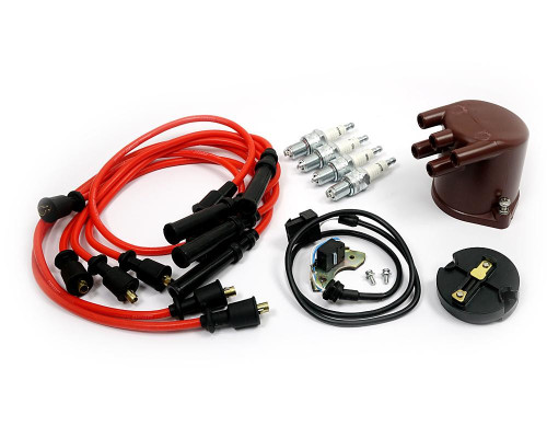 Ignition tune-up kit FIAT Spider 2000 and Pininfarina - 1979-1985  - Auto Ricambi  IG0-200 Champion 415, RN9YC, 8982, 9937730, 9936331, 71129001, 9911509, 9934727
