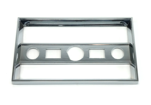 Chromed dash center plastic trim panel
FIAT Spider 2000 - 1979-80 (carbureted)
 - Auto ricambi
RI5-462-CR, 5886321