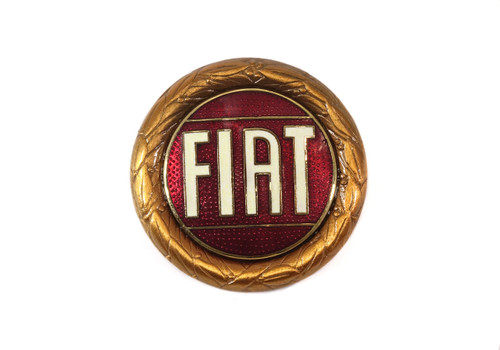 emailliert 128 usw. Fiat 124 Coupe 1 x FIAT Emblem rund Fiat 124 Spider X19 