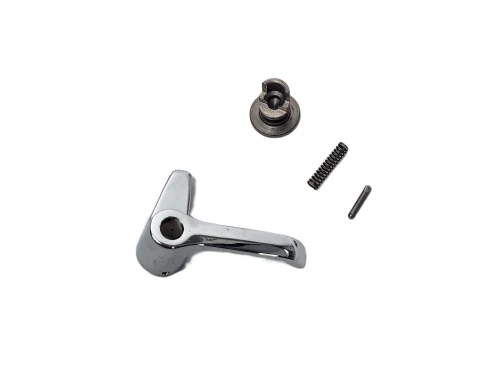 Left window latch assembly - 124 Spider 1968-78 (missing button) FIAT 124 Spider - 1968-1978 1903141