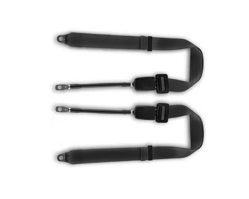 Black seat belt set (lapbelts only) - Front or rear
FIAT 124 Spider, Sport Coupe, Spider 2000 - 1966-1982 - Auto Ricambi Black seat belt set (lapbelts only) - Front or rear
FIAT 124 Spider, Sport Coupe, Spider 2000 - 1966-1982 - Auto Ricambi