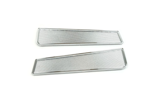 Door panel chrome trim or kick plate pair
FIAT 124 Spider - 1966-1978
 - Auto ricambi
RI8-488, 1903815, 1903816 Door panel chrome trim or kick plate pair
FIAT 124 Spider - 1966-1978
 - Auto ricambi
RI8-488, 1903815, 1903816