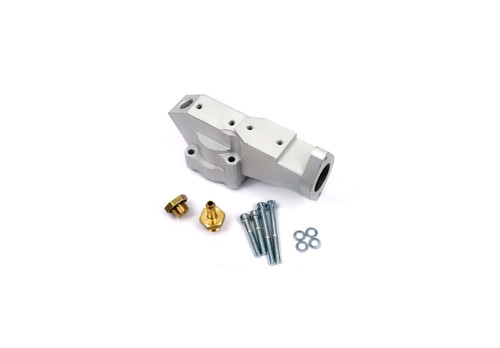 Billet aluminum coolant outlet  FIAT 124 Spider, 2000 and Pininfarina - 1971-1985 FIAT 124 Sport Coupe - 1971-1975  -  Auto Ricambi, 4447345, 4406136, CO0-054