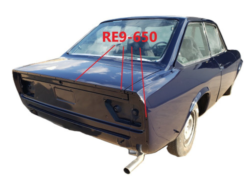 Sport Coupe Rear Trim Clip - 1967-72 Auto Ricambi RE9-650 4163458, 4259781