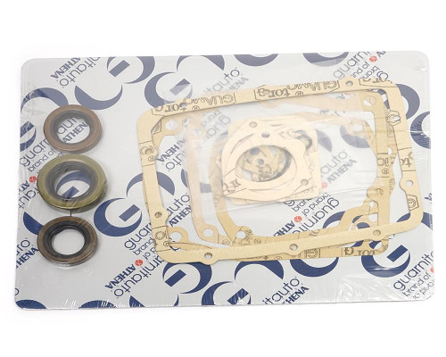 Transmission gasket set complete with seals
FIAT 124 Spider, Sport Coupe, Spider 2000 and Pininfarina 1966-1985 with 5-speed manual transmission
- Auto Ricambi
GA9-454, 5881255