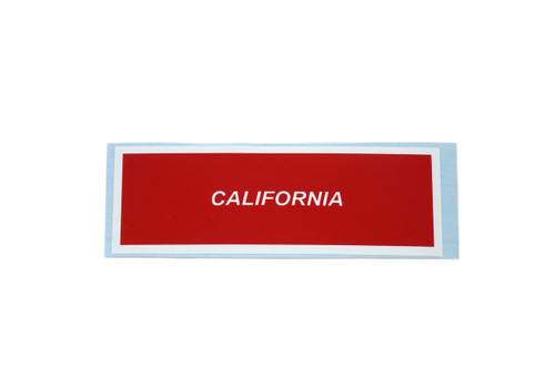 Timing belt cover CALIFORNIA decal FIAT Spider 2000 - 1979-1980 - Auto Ricambi Timing belt cover CALIFORNIA decal FIAT Spider 2000 - 1979-1980 - Auto Ricambi