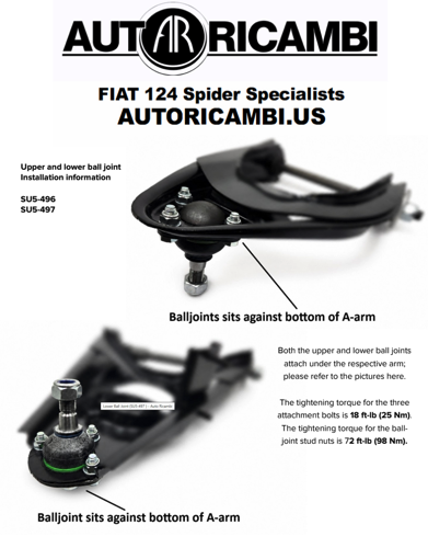 Ball Joint installation
