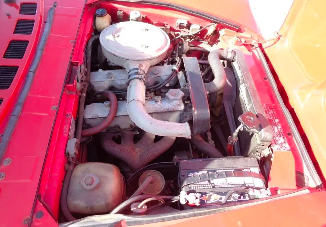 1970 FIAT 124 Spider Interior